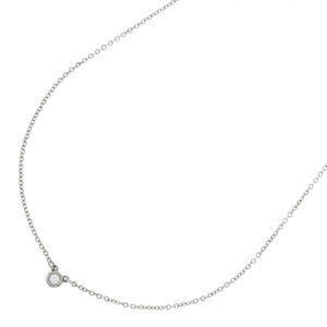 TIFFANY Co By the Yard Necklace Pendant Chain Silver